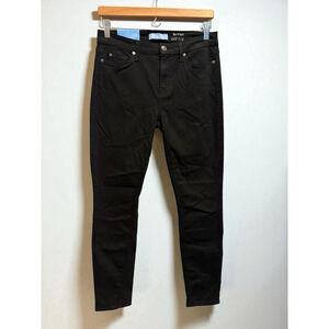 7‎ For All Mankind Ankle Skinny Women's Jeans Size 29 Black B(air) NWT